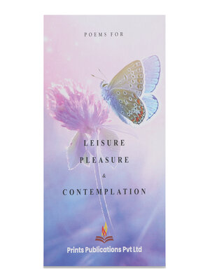 cover image of Poems of Leisure, Pleasure & Contemplation